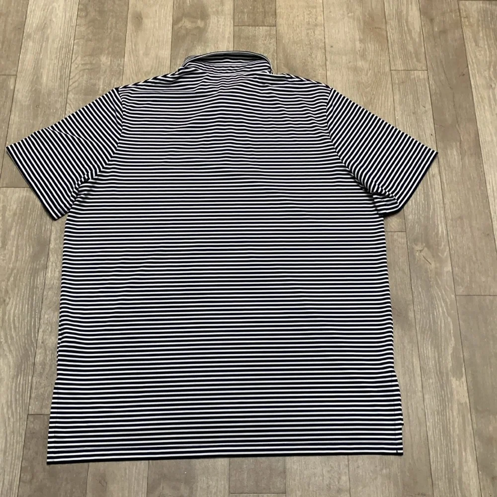 Mens Polo Ralph Lauren Performance Stripe Golf Active‎ Stretch Shirt